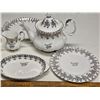 Image 2 : Royal Albert "25th Anniversary"  - 11 pieces + Silver Table Cloth and Runner