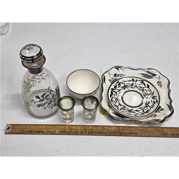 Silver Trim - 6 pieces