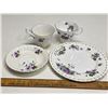 Image 2 : Royal Albert "Purple Violet" Pattern - Feb Flower - 5 pieces