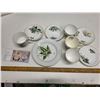 Image 1 : "Lilies of the Valley" China - 9 pieces