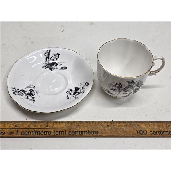 Royal Albert "Mens Curling" Teacup