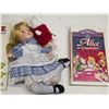 Image 3 : Alice in Wonderland Doll, Book Printed In the Netherlands and VHS