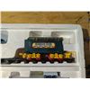 Image 3 : Box of 'Christmas Magic" Trains, Train Carts, Rails. and Etc.
