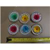 Image 3 : Lot of Vintage Aluminum . Lite Reflectors w/ Plastic Centers