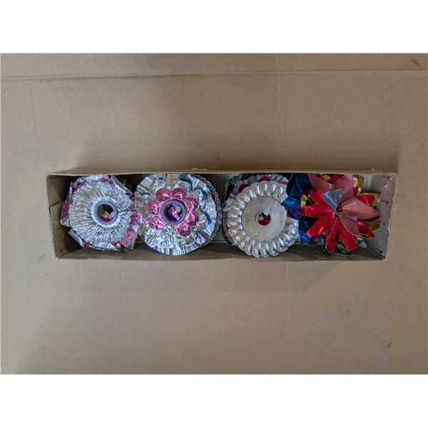 Box of Vintage Aluminum Lite Reflectors