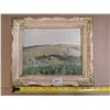 Image 1 : Painting A.BLhehrea-72 Vintage Painting 12.5x11"