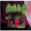 Image 5 : Porcelain 1978 "Bear in Woods" Display w/Black Light (works)