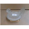 Image 1 : Glass Hen Nest Bowl Design