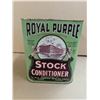 Image 1 : Vintage Royal Purple Stock Conditioner Tin