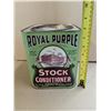 Image 3 : Vintage Royal Purple Stock Conditioner Tin