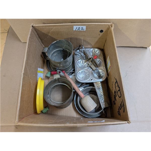 Lot of Vintage Miniature Cooking items and Tools