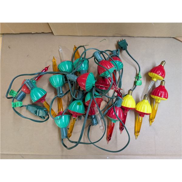 set of Vintage Christmas Lights (not tested)