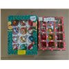 Image 1 : Box of Vintage Christmas Ornaments w/ original Boxes