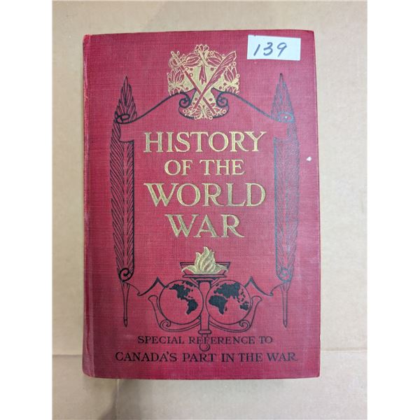 Vintage "History Of The World War" Francis A. March