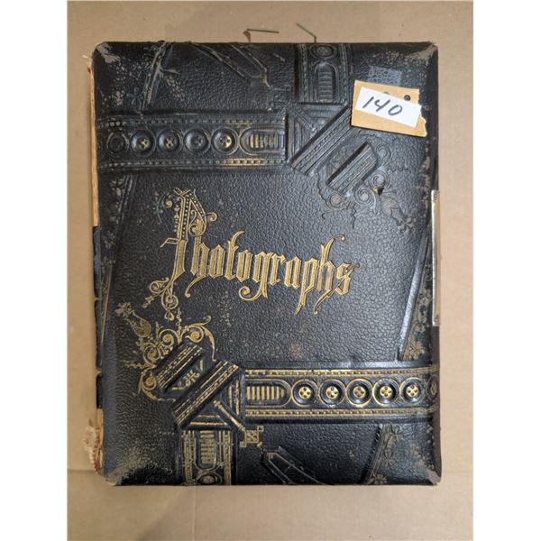 Vintage Photograph Book w/ Vintage photographs
