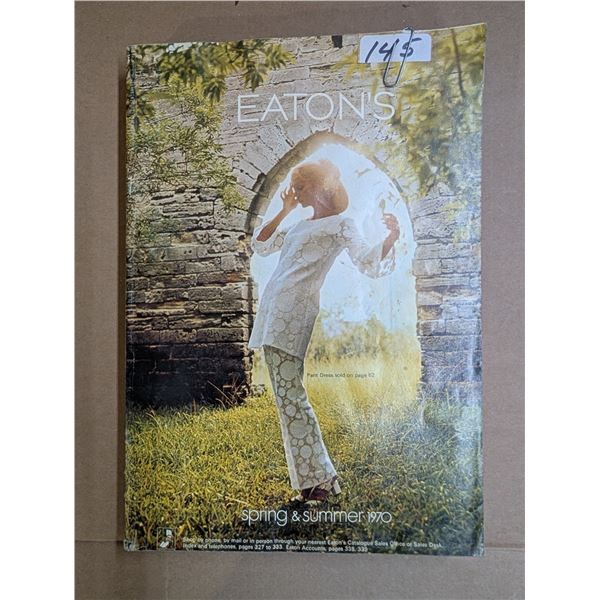 Vintage Eaton's of Canada Catalogues Spring and Summer 1970