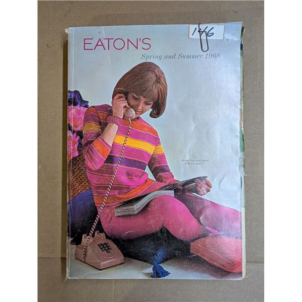 Vintage Eaton's of Canada Catalogues Spring and Summer 1968