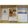 Image 5 : Lot of Vintage Calendars (2) 1975 (1)1973
