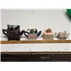 Image 1 : 4 Pieces - Mini Teapots - house themed