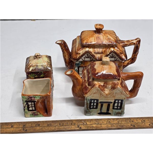 "Cottage ware" Made in England and Japan - 4 pieces