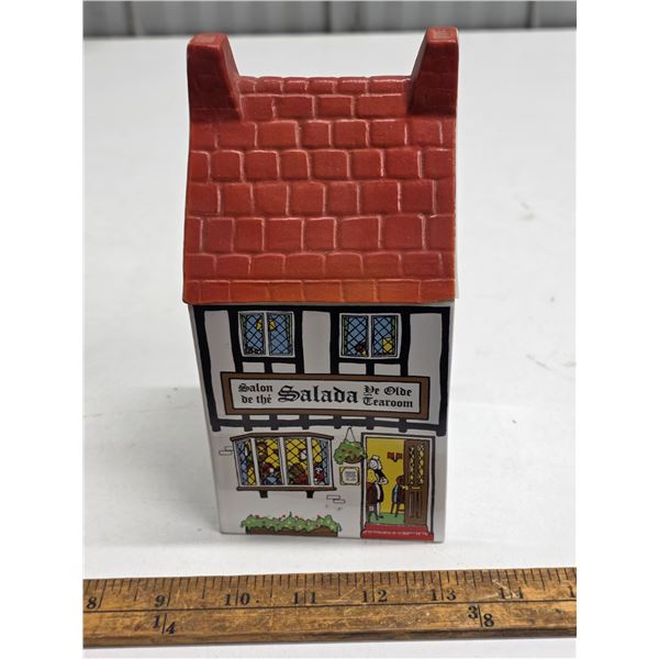 "Salada" Tea House Caddy - Made by "Wade"