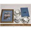 Image 1 : Eastern Canada Items - 2 Royal Adderley China "New Foundland Tartan" + "Rita Macneil" Teapot + Book 
