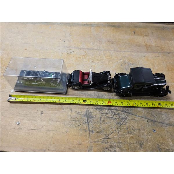 3 model cars