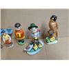 Image 3 : Lot of vintage Figurines (Wood/Porcelain)
