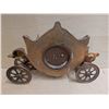 Image 4 : Vintage Bronze or Bronze Plated Carriage Design Clock w/ Parts
