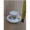 Image 2 : Set of Tea Cups and Saucers (Provinces, Alberta, Ontario, etc.)