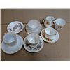 Image 1 : Misc. Vintage Tea Cups and Saucers (Provincial Prairie, Royal Windsor, and etc.)