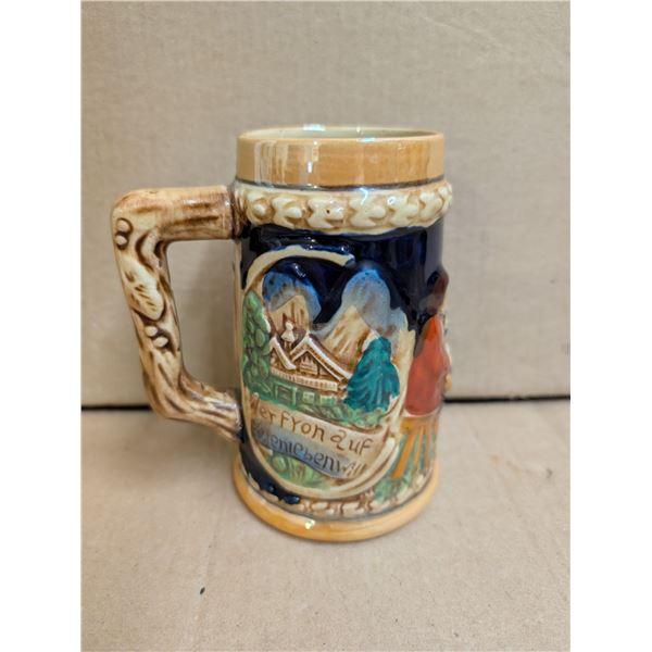 Vintage Porcelain Stein Made in Japan