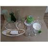 Image 1 : Lot of Misc. Glassware (Vases, Jars, and etc.)