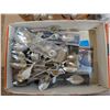 Image 4 : Box of Misc. Vintage Items (Decorative Spoons, Collectable's, Vintage Road Maps, and etc.)