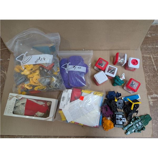 Box of Misc. Vintage Items (Vintage Toys, Doll, Sorry Board Game, and etc.)