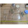 Image 1 : Lot of glass kitchenware items