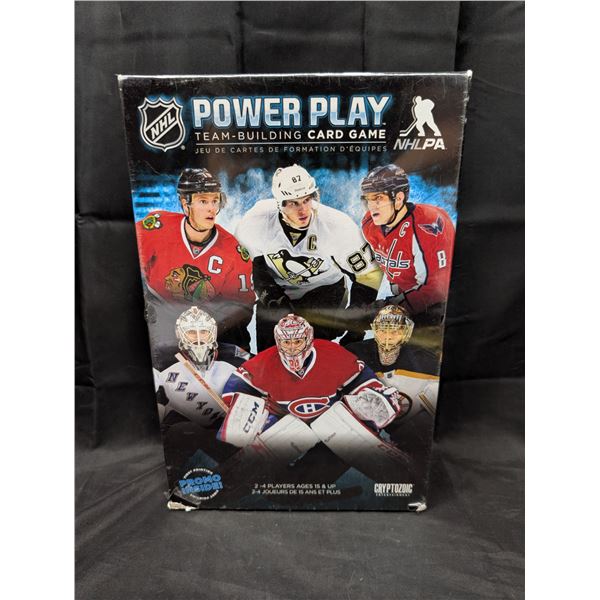 Factory Sealed Power Play Team Building Card Game NHL
