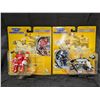 Image 1 : (2) Vintage Starting line up 1998 Edition Factory Sealed Hockey Figures (Chris Osgood and Ed Belfour