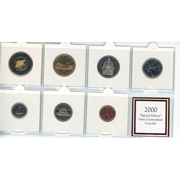 2000 "Special Edition" Gem Uncirculated Coin Set