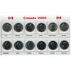 Image 2 : Vintage Canadian Commemorative Millennium Coin Set COMPLETE