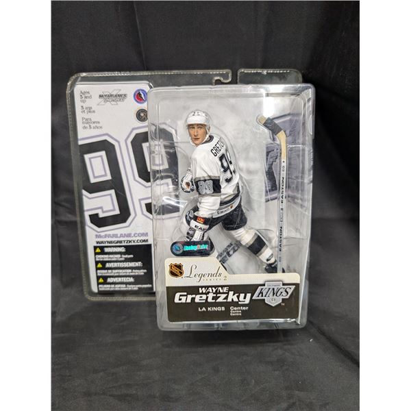 NHL McFarlane's toys Factory Sealed Hokey Figure Wayne Gretzky 2005 Legend Series