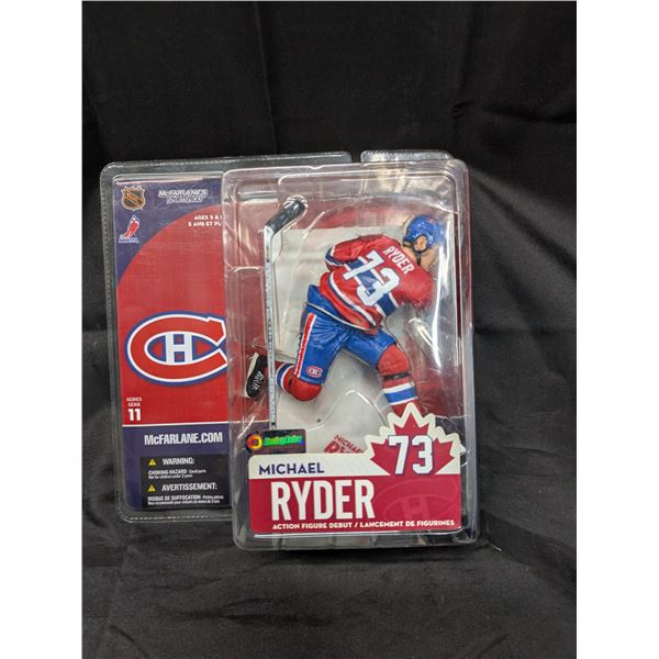 NHL McFarlane's toys Factory Sealed Hokey Figure 11th Hockey Series Michael Ryder 2005