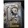 Image 2 : NHL McFarlane's toys Factory Sealed Hokey Figure  Joe Thornton 2001 Series 2 White Jersey