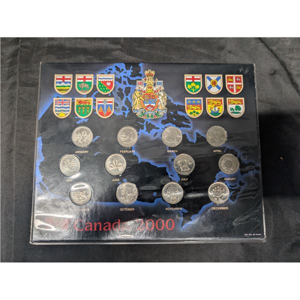Vintage 2000 Commemorative Millennium Coin Set