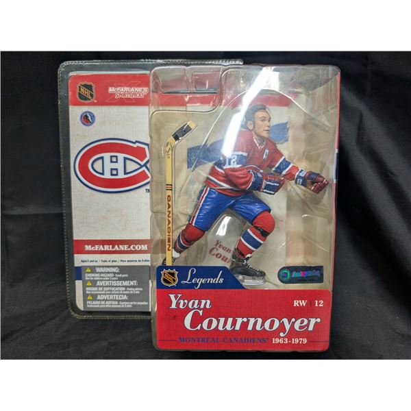 NHL McFarlane's toys Factory Sealed Hokey Figure Legends Series Yvan Cournayer RW/12