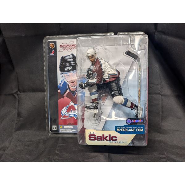 NHL McFarlane's toys Factory Sealed Hokey Figure Series 3 Joe Sakic 2002