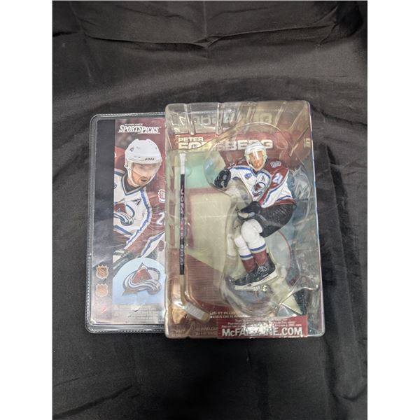 NHL McFarlane's toys Factory Sealed Hokey Figure Series 1 Peter Forsberg