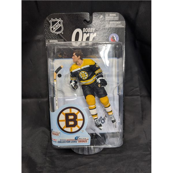 2010 NHL Bobby Orr Boston Bruins hockey Figure Factory Sealed Bronze Collector Level