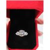 Image 2 : 3.00 CT GRA CERTIFIED ROUND BRILLIANT CUT MOISSANITE STONE VVS D COLOR SET IN CENTER WITH HEART SHAP