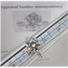 Image 4 : 3.00 CT GRA CERTIFIED ROUND BRILLIANT CUT MOISSANITE STONE VVS D COLOR WITH 12 ROUND BRILLIANT CUT C